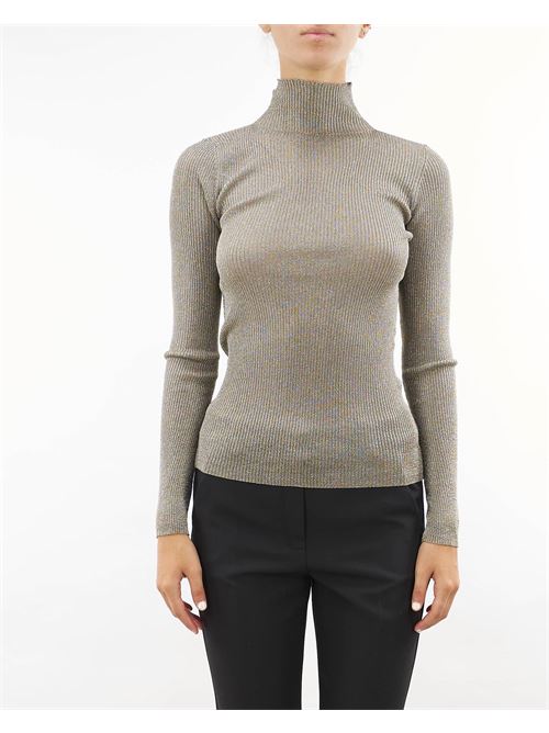 Wool and lurex turtleneck sweater Twinset TWIN SET |  | TT335011060